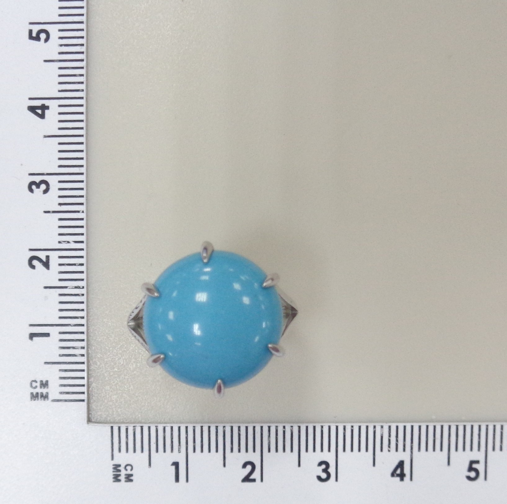 Серебряное кольцо с бирюзой